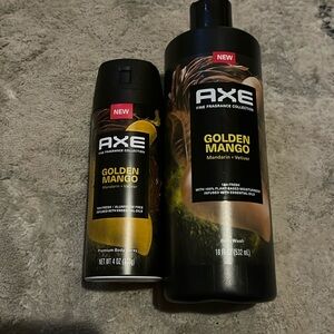 NWT Axe Golden Mango and Blue Lavender Body Wash